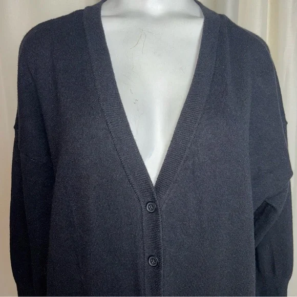 Torrid Deep V Neck Button Down Cardigan Sweater Dress - Picture 2 of 13